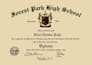 make high school diploma award certificate, master degree ged college transcript